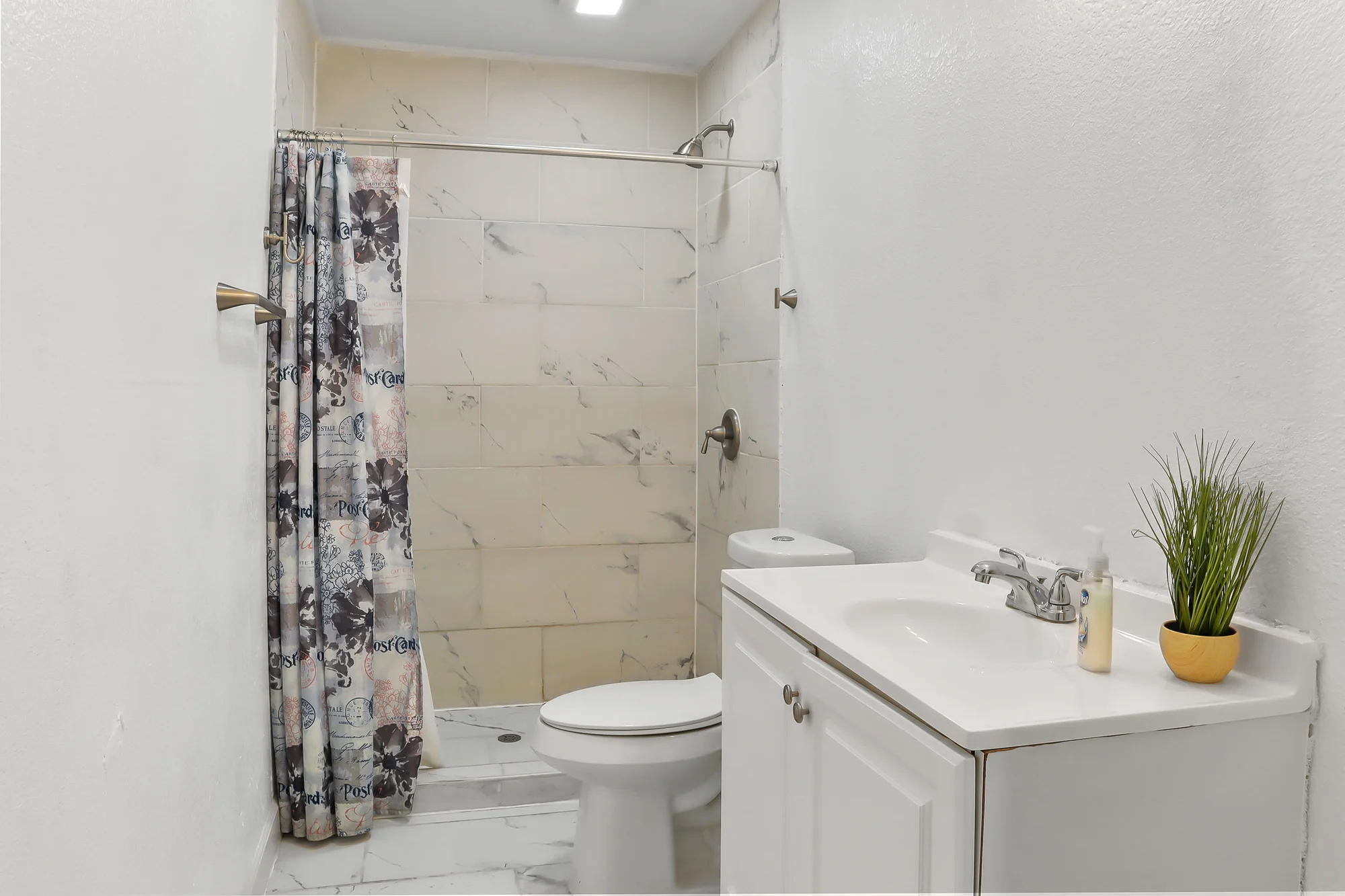 Clean community restrooms