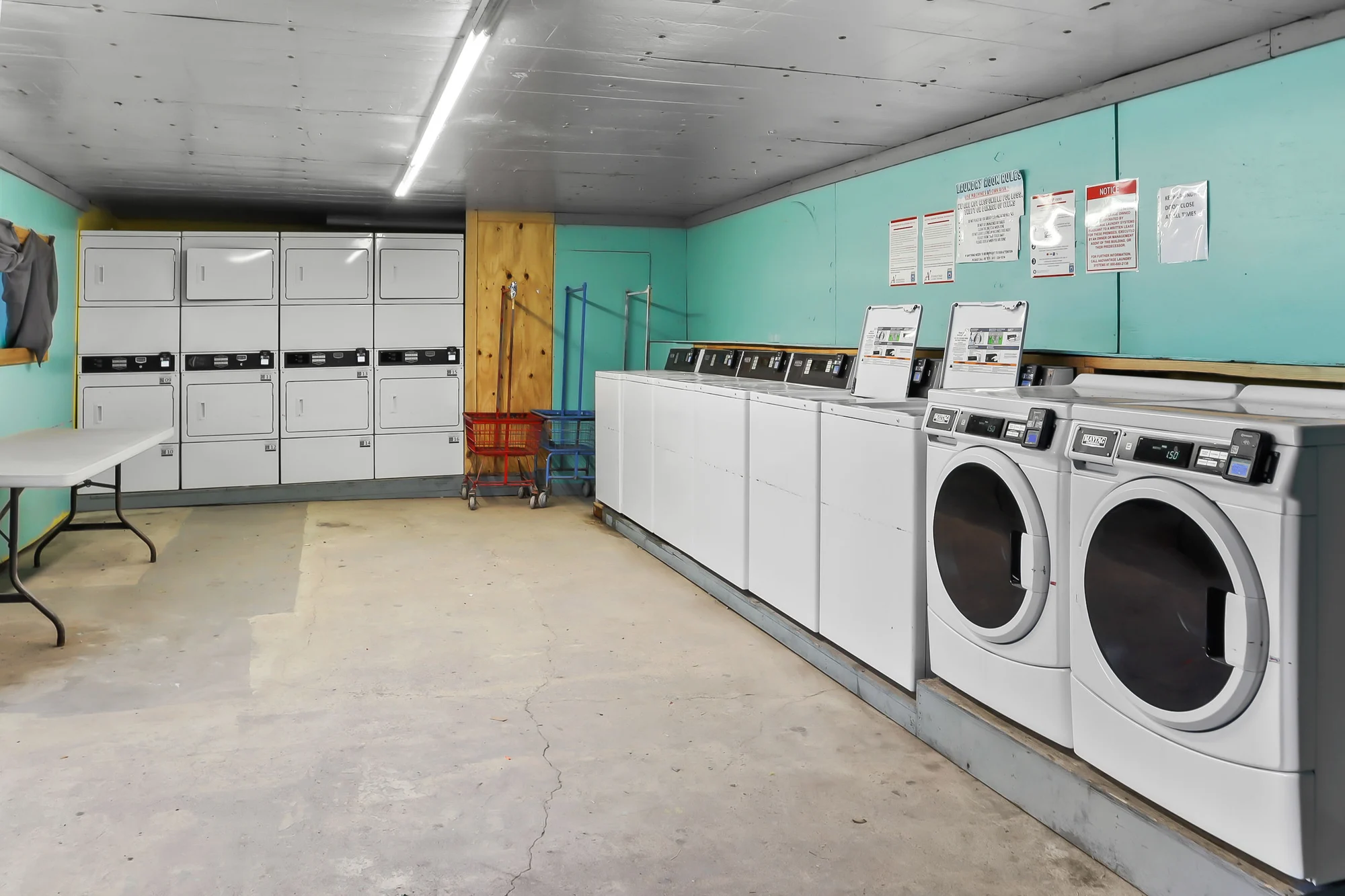 Laundry machines