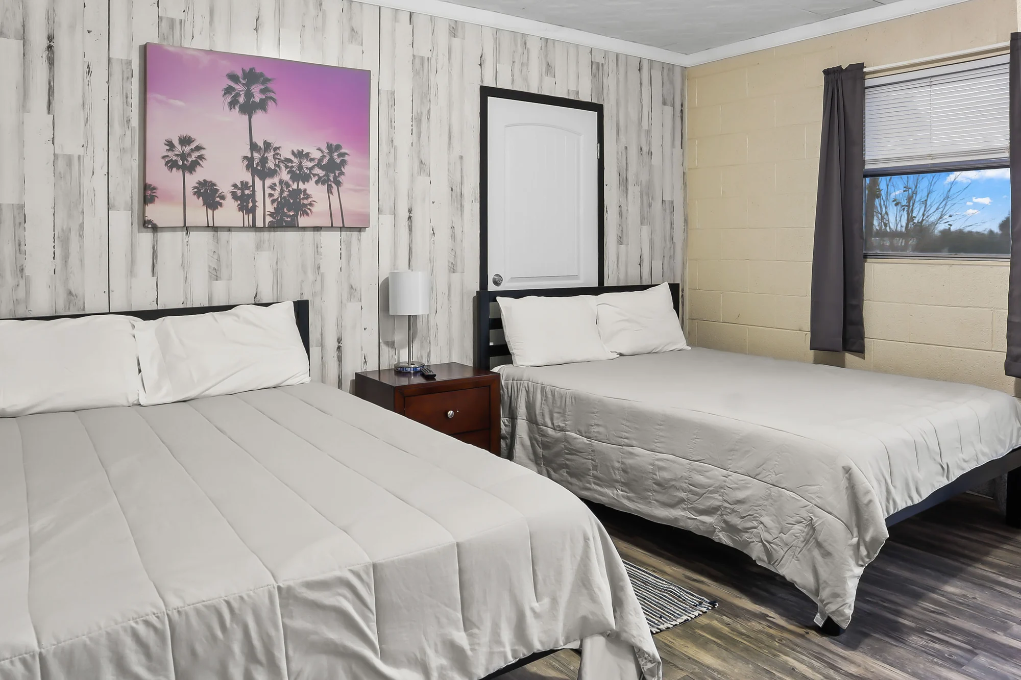 Double room interior